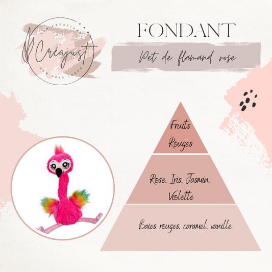 Fondant Pet de flamand rose