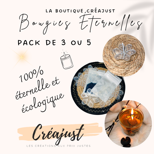 Pack de bougies éternelles